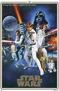 Posters, Stampe Star Wars - 40th Anniversary One Sheet, (61 x 91.5 cm)
