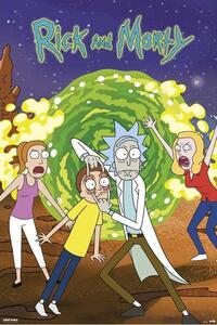 Posters, Stampe Rick Morty - Portal