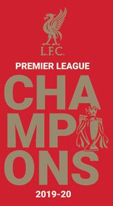 Posters, Stampe Liverpool Fc - Champions 2019 20 Logo, (61 x 91.5 cm)