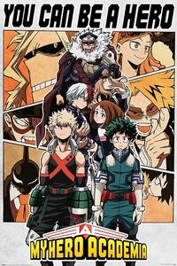 Posters, Stampe My Hero Academia - Be a Hero, (61 x 91.5 cm)