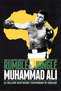 Posters, Stampe Muhammad Ali - Rumble in the Jungle, (61 x 91.5 cm)