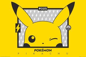 Posters, Stampe Pokemon - Pikachu wink