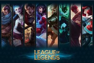 Posters, Stampe League of Legends - Champions, (91.5 x 61 cm)