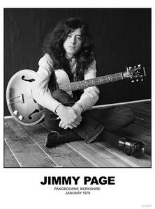 Posters, Stampe Jimmy Page - January 1970 Berkshire, (59.4 x 84.1 cm)