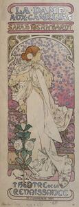 Mucha, Alphonse Marie - Stampa artistica La dame au cam lias, (22.9 x 60 cm)