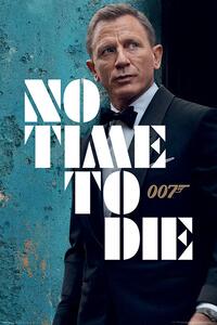 Posters, Stampe James Bond - No Time To Die - Azure Teaser, (61 x 91.5 cm)