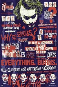 Posters, Stampe Joker - Quotes, (61 x 91.5 cm)