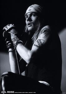 Posters, Stampe Guns N Roses Axl Rose - Middletown New York August 1988, (59.4 x 84 cm)