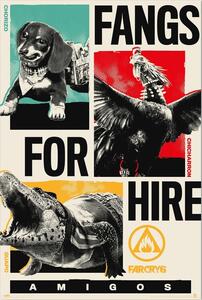 Posters, Stampe Far Cry 6 - Fangs for Hire, (61 x 91.5 cm)