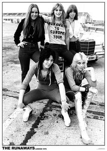 Posters, Stampe The Runaways - London 1976, (59.4 x 84.1 cm)