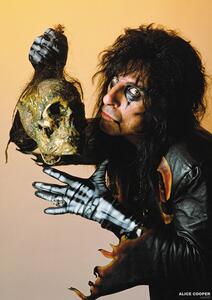 Posters, Stampe Alice Cooper - With Skull 1987, (59.4 x 84.1 cm)