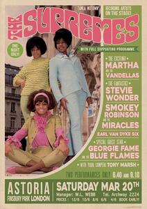 Posters, Stampe The Supremes - Live in London, (59.4 x 84.1 cm)