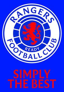 Posters, Stampe Rangers Fc - Simply the Best, (61 x 91.5 cm)