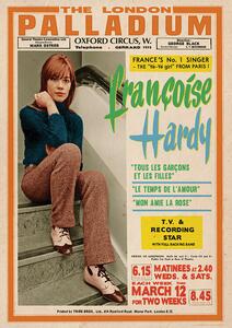 Posters, Stampe Francoise Hardy - Live at London, (59.4 x 84.1 cm)