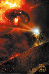 Posters, Stampe Lord of the Rings - Balrog, (61 x 91.5 cm)
