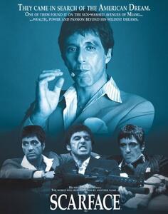 Posters, Stampe Scarface - One Sheet, (61 x 91.5 cm)