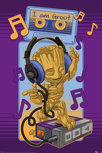 Posters, Stampe Guardins of the Galaxy - Groot Cassette