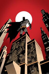 Posters, Stampe Batman - Villain Skyline