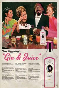 Posters, Stampe Ads Libitum - Gin and Juice, (40 x 60 cm)