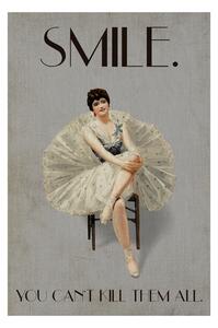 Posters, Stampe Kubistika - Keep smiling, (40 x 60 cm)