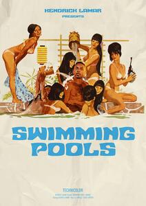 Posters, Stampe Ads Libitum - Swimming pools, (40 x 60 cm)