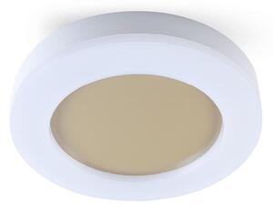 OBLO' PLAFONIERA DA ESTERNO D32 CM IP65 BIANCA LED 24W LUCE CCT 3000K-4000K-6500K MODERNA DI SOVIL