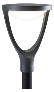 FORMA TESTA PALO IP65 IN ALLUMINIO ANTRACITE LED 24W LUCE 3000K E 4000K MODERNA DI SOVIL
