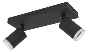 Eglo 901941 - Faretto dimmerabile LED RGBW MELITELLO-Z 2x LED/3,7W/230V nero