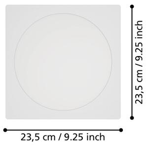 Eglo 901402 - Plafoniera LED da incasso FUEVA LED/18,5W/230V 21,6x21,6 cm bianco