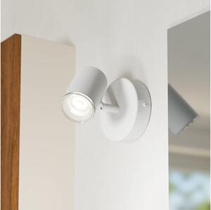 Eglo 901961 - Faretto da parete per bagno CONSUMA 1xGU10/5W/230V IP44 bianco