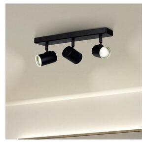 Eglo 901966 - Faretto da bagno CONSUMA 3xGU10/5W/230V IP44 nero