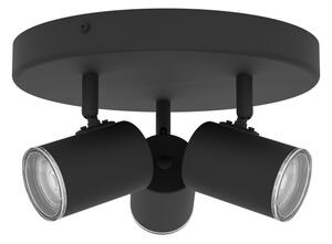 Eglo 901965 - Faretto da bagno CONSUMA 3xGU10/5W/230V IP44 nero