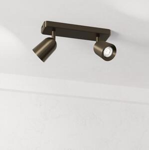 Eglo 901949 - Faretto CAMALDOLI 2xGU10/10W/230V bronzo