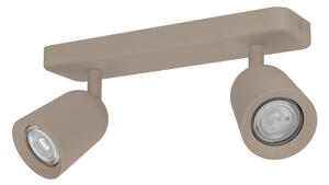 Eglo 902344 - Faretto CAMALDOLI 2xGU10/10W/230V beige