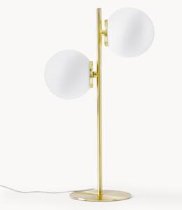 Lampada da tavolo in vetro opale Atlanta