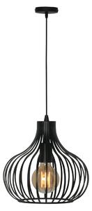 Freelight Lampada a sospensione Aglio, Ø 28 cm, nero, metallo