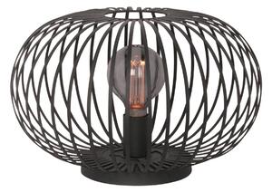 Freelight Lampada da tavolo Aglio, Ø 40 cm, nero, metallo