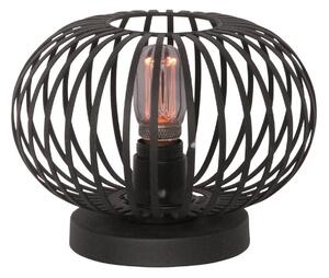 Freelight Lampada da tavolo Aglio, Ø 25 cm, nero, metallo