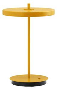 Lampada da tavolo LED gialla in metallo con paralume in metallo (altezza totale 31 cm) Asteria Move – UMAGE