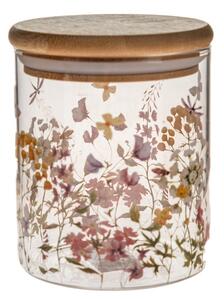 Contenitore per alimenti in vetro alimentare Flowers – Dakls