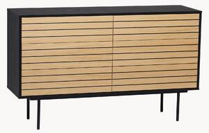 Cassettiera in legno Stripe