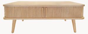 Tavolino da salotto in legno con vano contenitore Rove