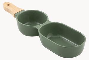 Set di 2 ciotole e vassoio in porcellana Alto Serve & Share