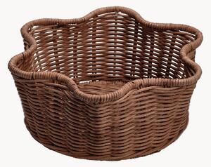 Cesto portaoggetti in rattan Round