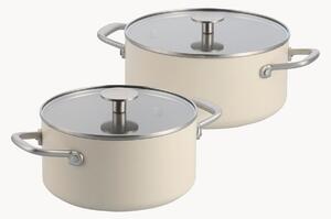 Set di pentole antiaderenti con coperchi in alluminio forgiato Advanced, set da 4