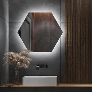 Specchio atipico con luce LED G10