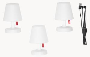 Set di 3 lampade da tavolo portatili da esterno con luce regolabile Edison the Mini