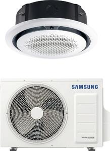 Samsung Climatizzatore a Cassetta Circolare 360 36000 btu Monosplit Condizionatore con Pompa di Calore Classe A++/A+ (Unit Interna + Unit Estern