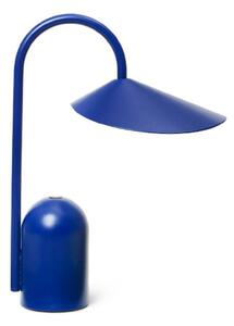 Lampade da tavolo ferm LIVING, Arum, dimmerabile, Blu, Terrazza, Metallo, Design