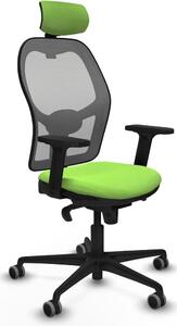 Sedia da ufficio con poggiatesta Piqueras y Crespo 2D036G2 Colore Pistacchio
